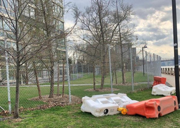 Repairs Under Pressure: Roosevelt Island's North End Deadline Construction projects routinely run late, this one nearly a year and counting.